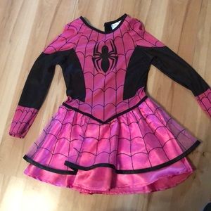 Toddler 3-4 spider girl costume
